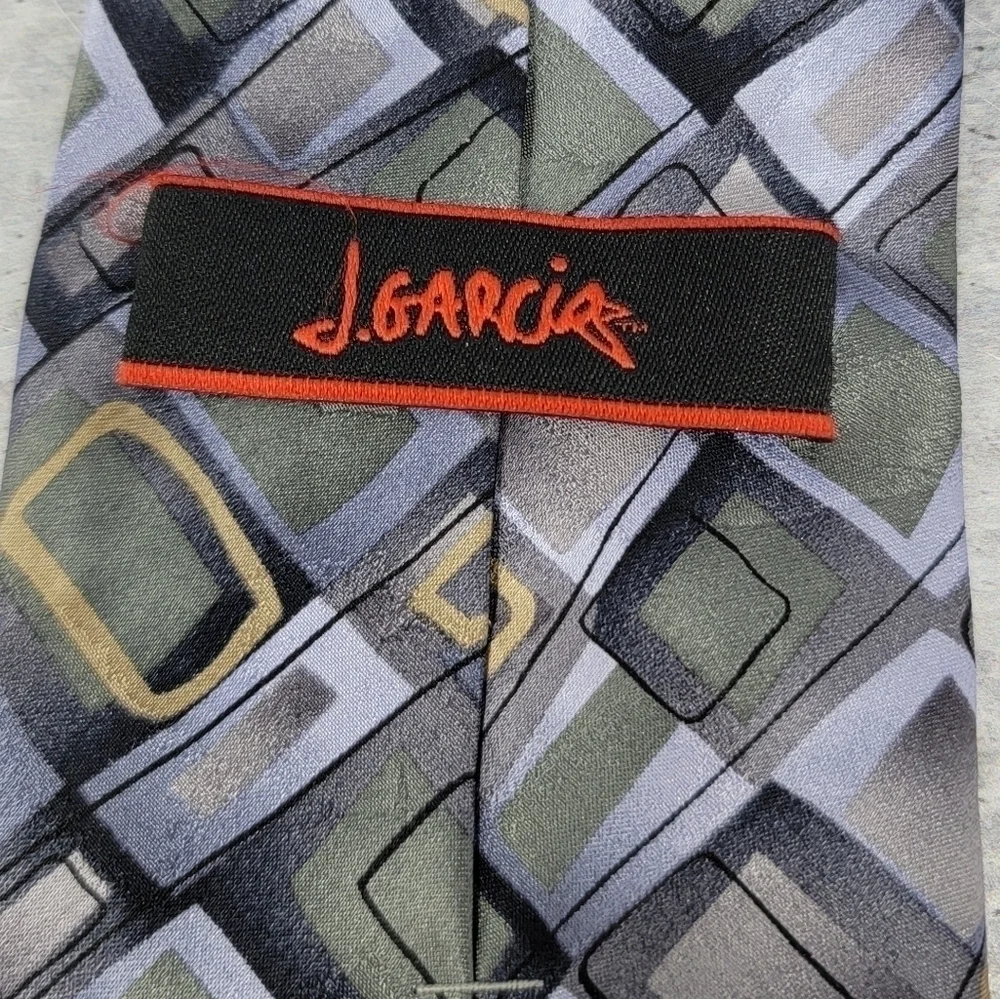 J. Garcia | 2008 Nevsky Limited Edition Geometric Print Tie